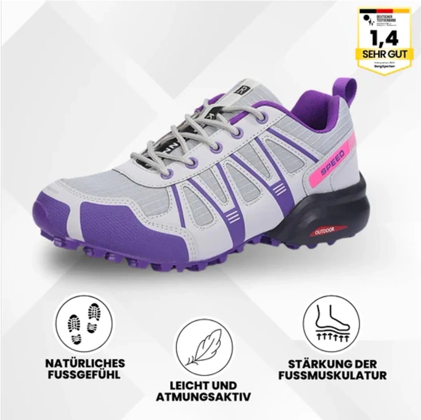 OrthoTrekking Lady - Trekking u.- Wanderschuhe - extra für Damen