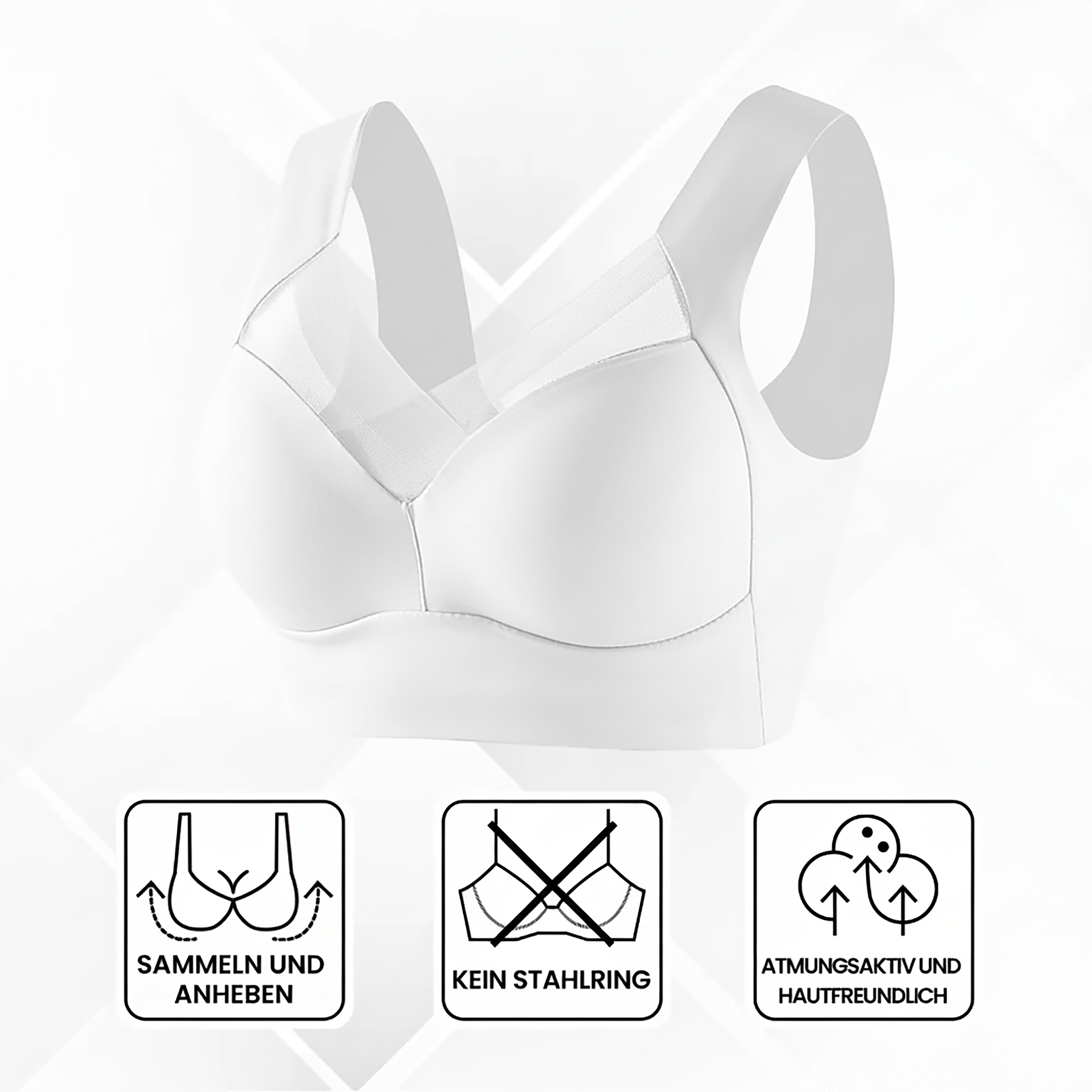 Komfortella-BH: ergonomischer & bügelloser Wunder-BH für bessere Haltung