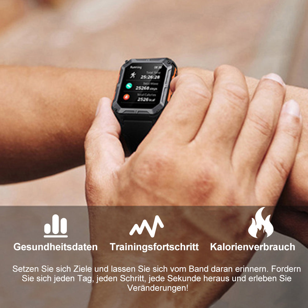 HealthForce - Die Unzerstörbare Zertifizierte Militär-Gesundheitsuhr