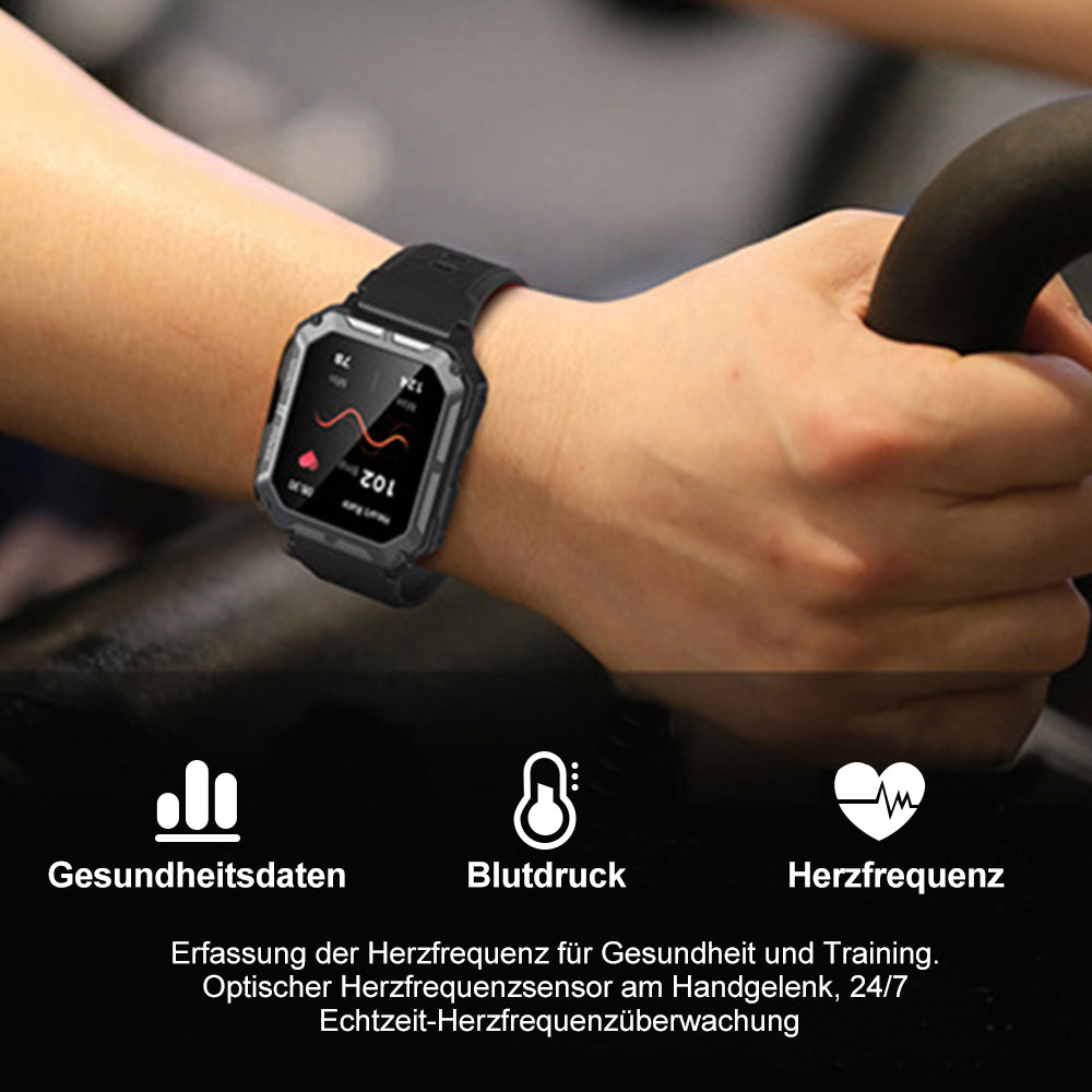 HealthForce - Die Unzerstörbare Zertifizierte Militär-Gesundheitsuhr