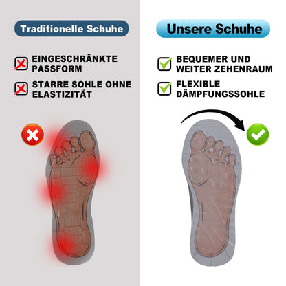ErgoJump Pro - Ergonomische Rutschfeste Komfort-Wanderschuhe