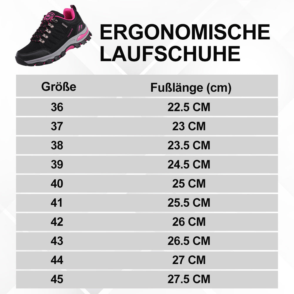 ErgoJump Komfort - Ergonomische, Schmerzfreie Wanderschuhe