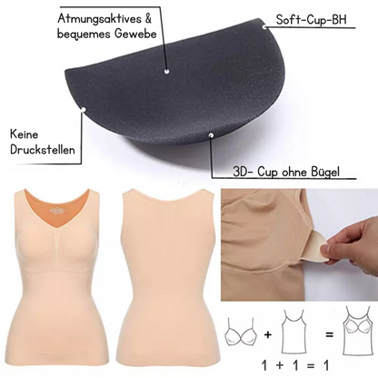 2-in-1 BauchWeg BH-Oberteil